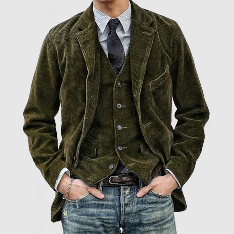 Hardfell | Vintage Warm winter coat for men