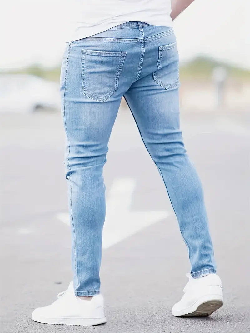 Hardfell | Ethan - skinny jeans with rips for spring