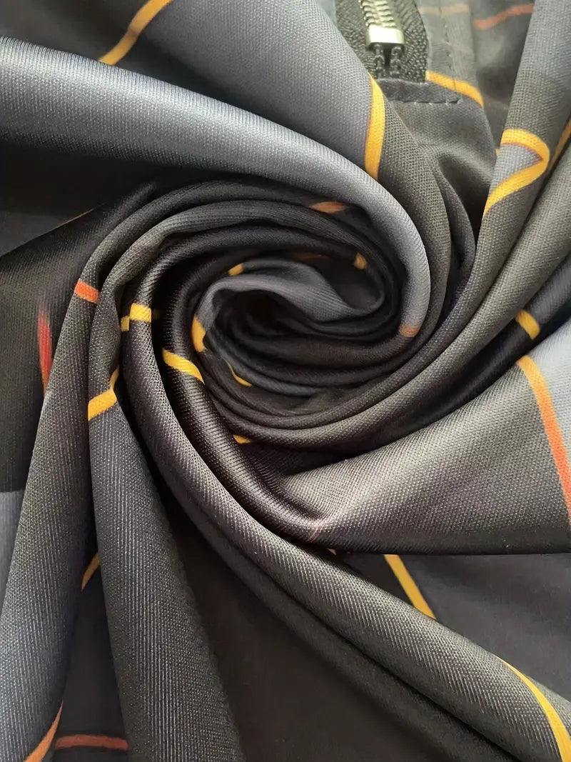 Hardfell | Jovan - casual short-sleeved shirt with geometric pattern