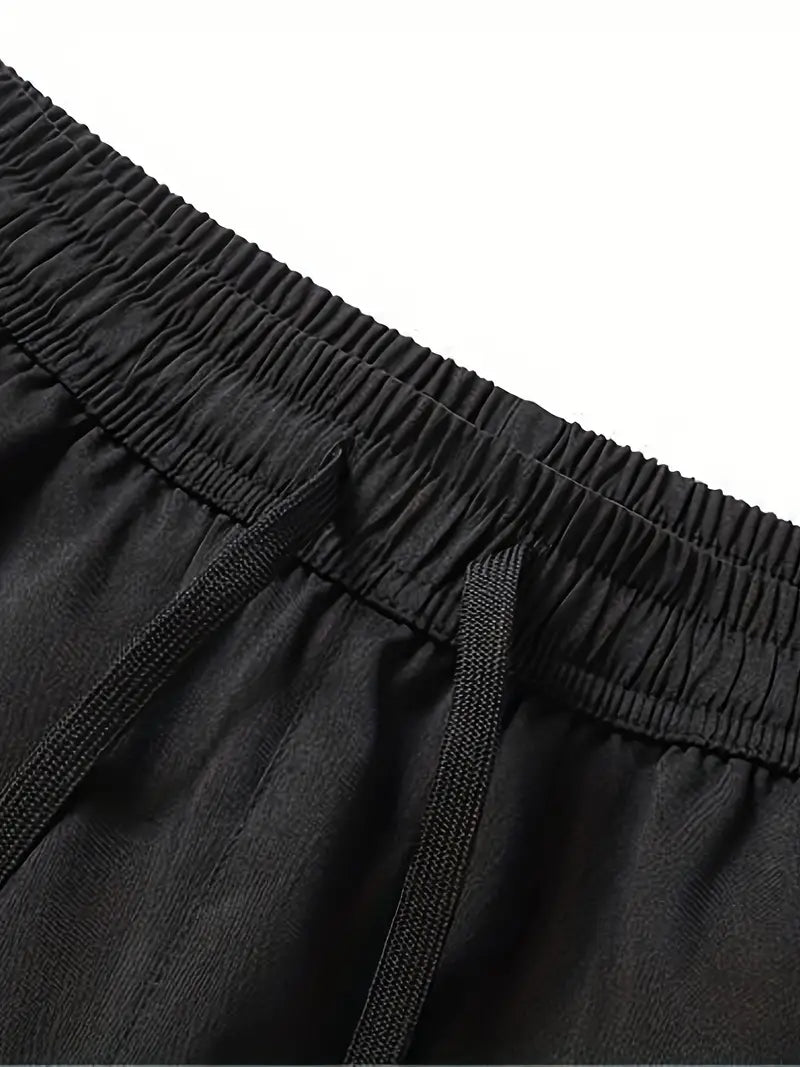 Hardfell | Joseph - casual drawstring pants with letter print for men