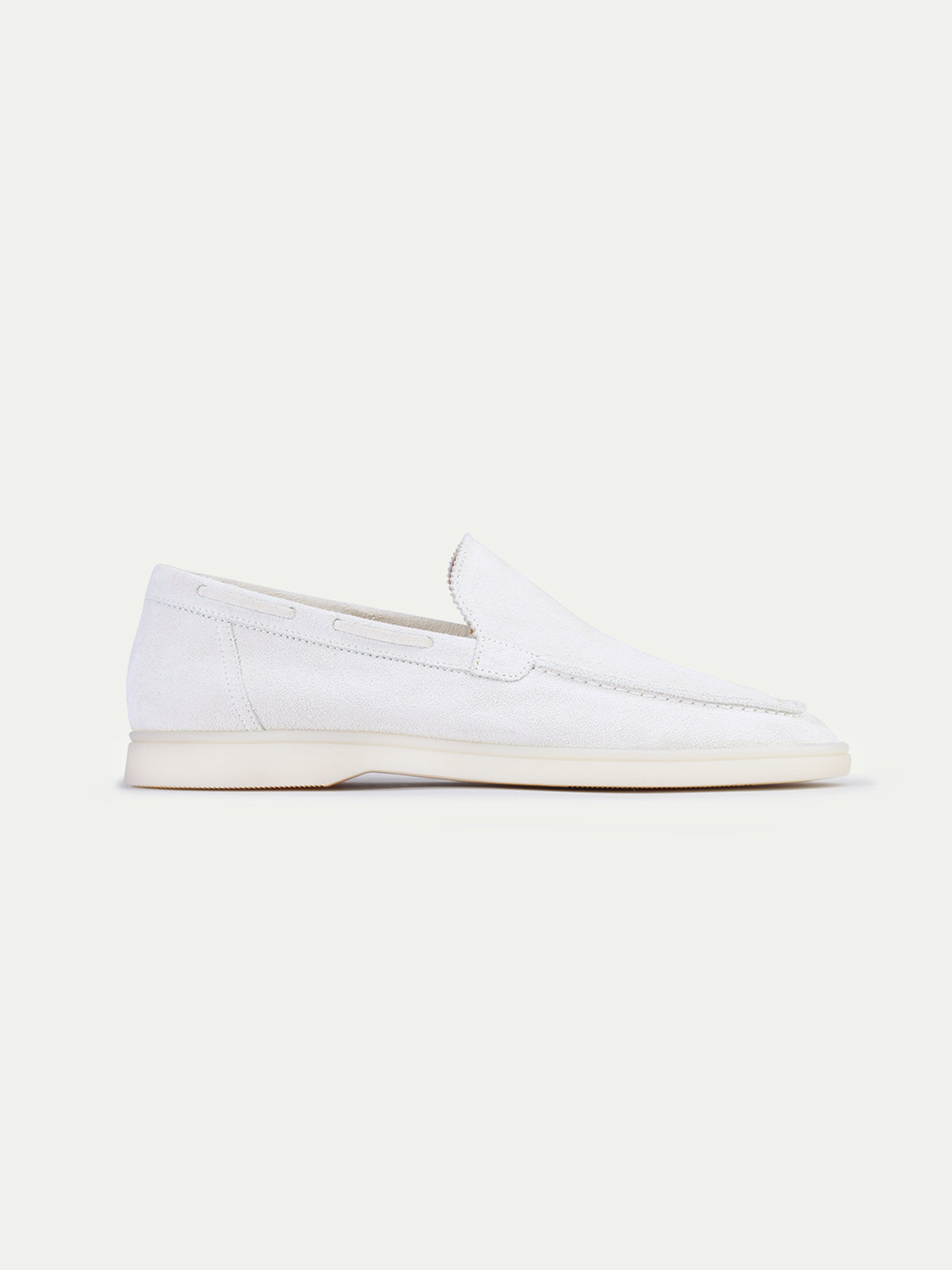 Hardfell | White yacht loafers