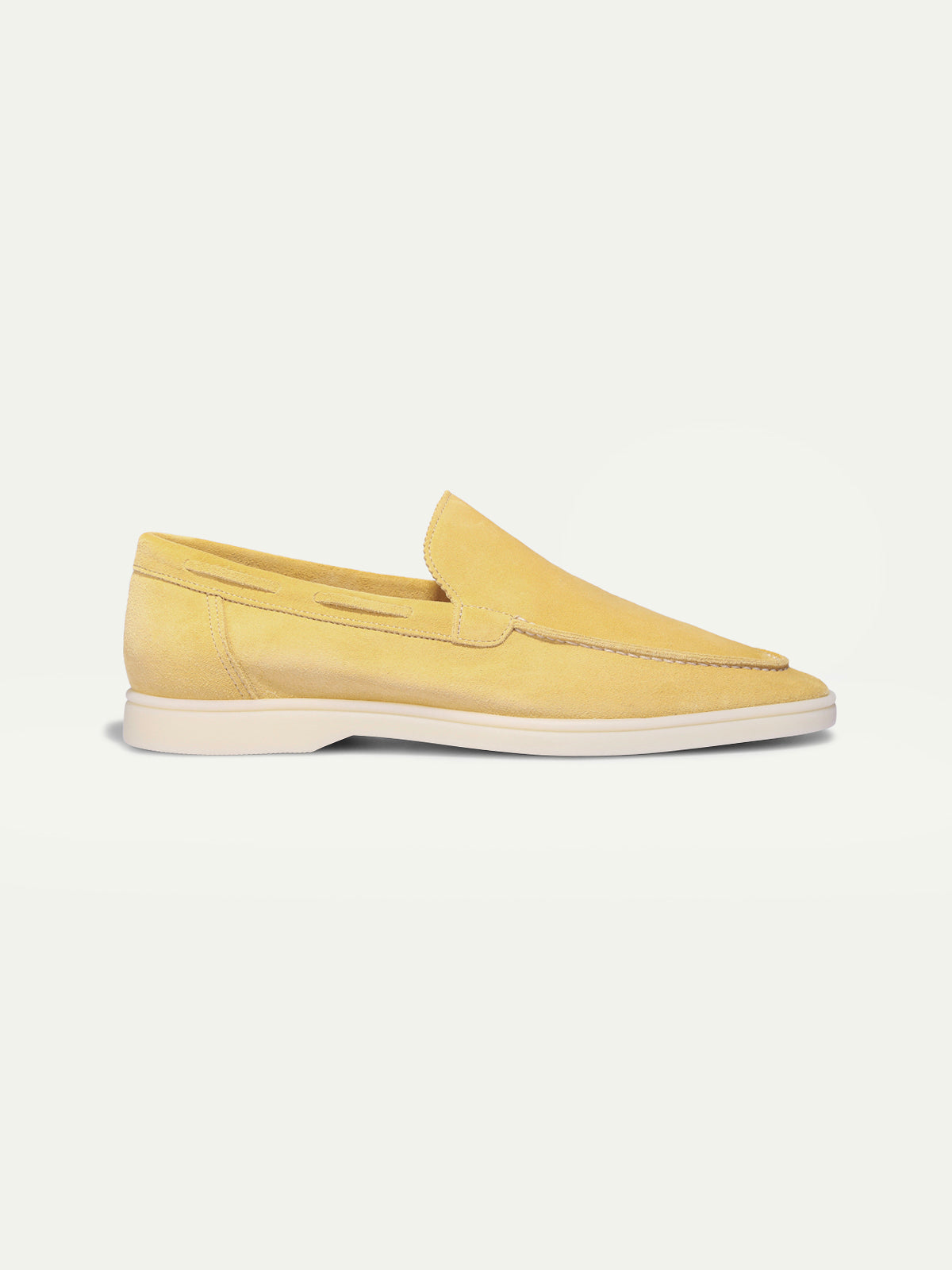 Hardfell | Light yellow yacht loafers