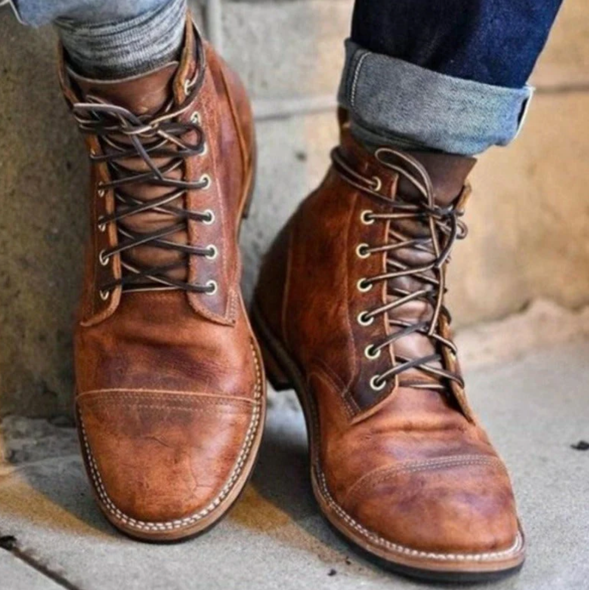 Hardfell | rugged leather boots for men