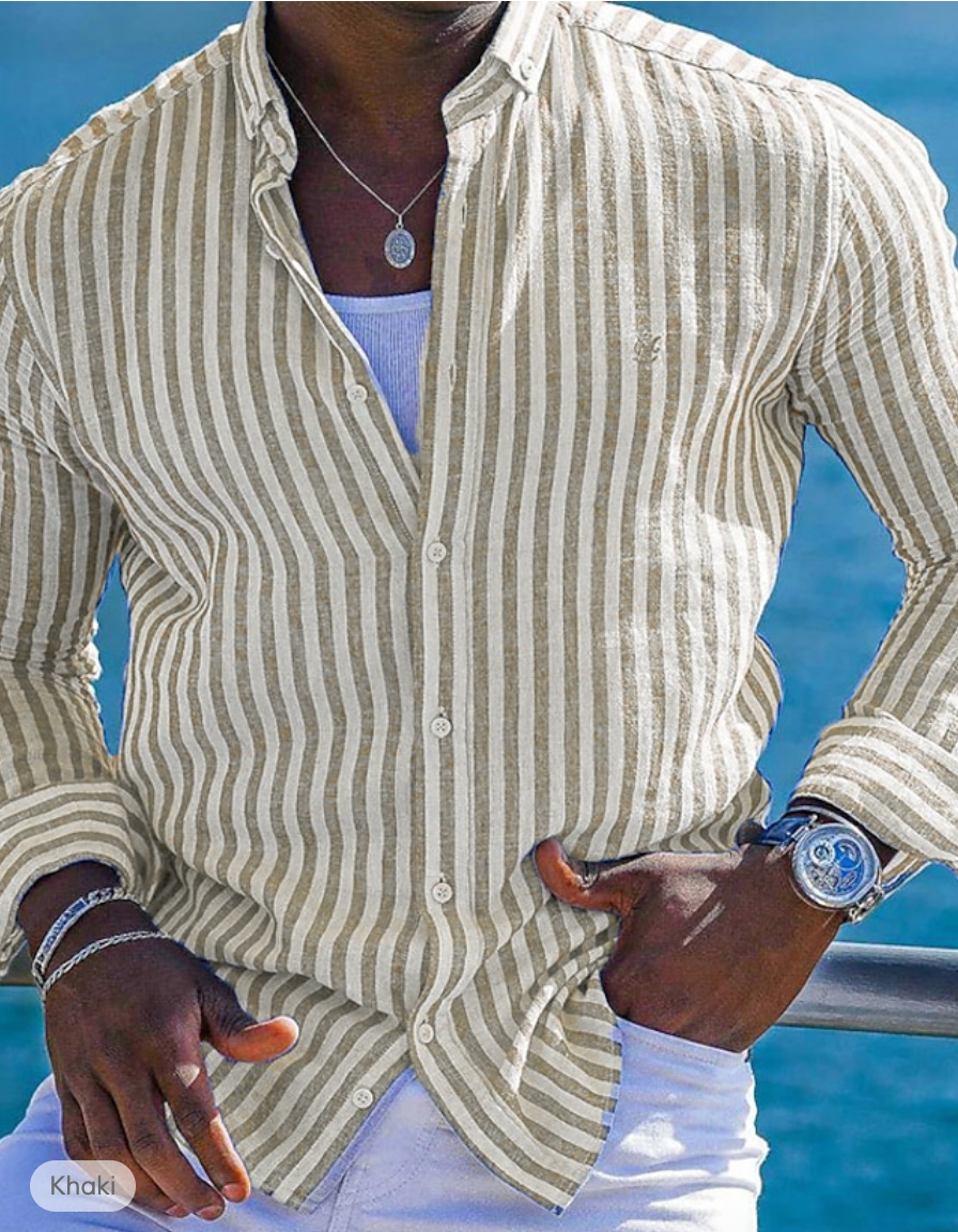 Hardfell | Striped shirt for spring