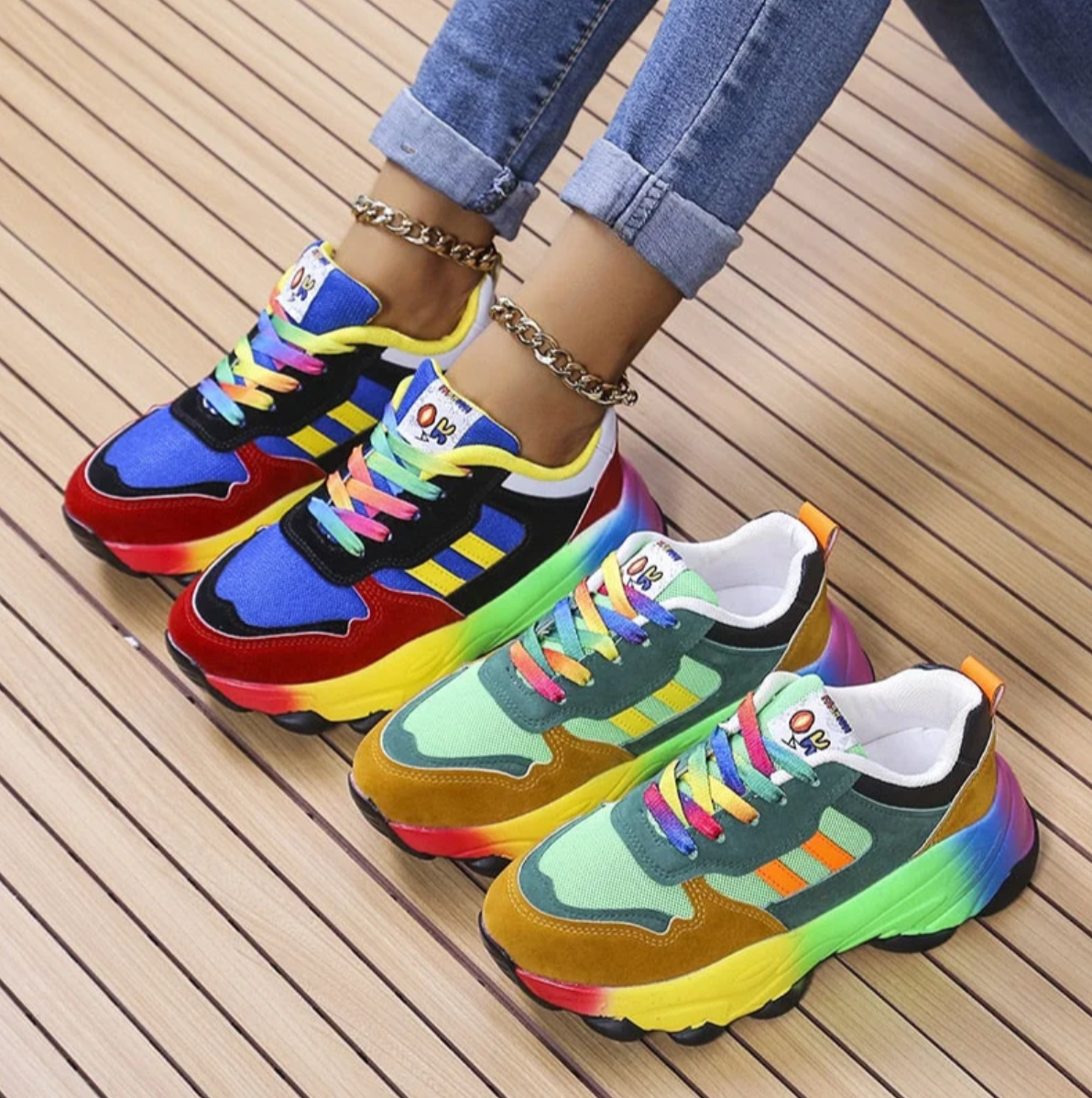 Hardfell | colorful, stylish orthopedic sneakers