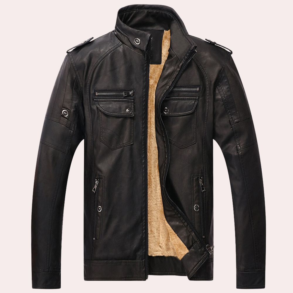 Hardfell | Fashionable men's leather jacket