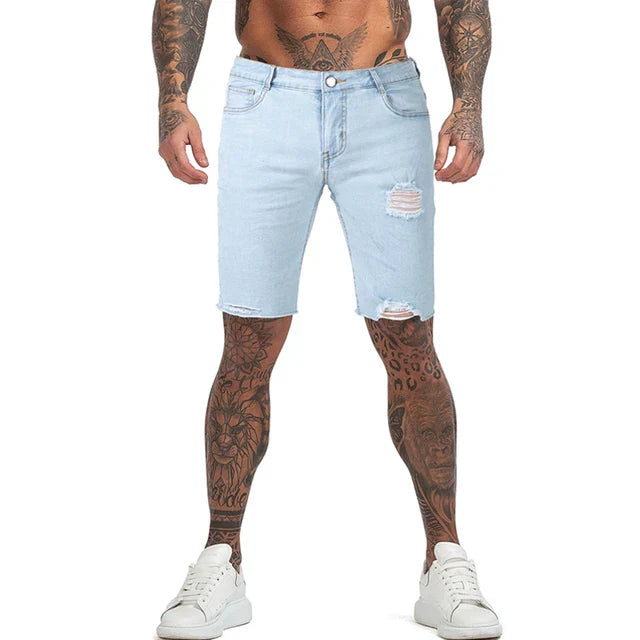 Hardfell | Slim-fit men's denim shorts