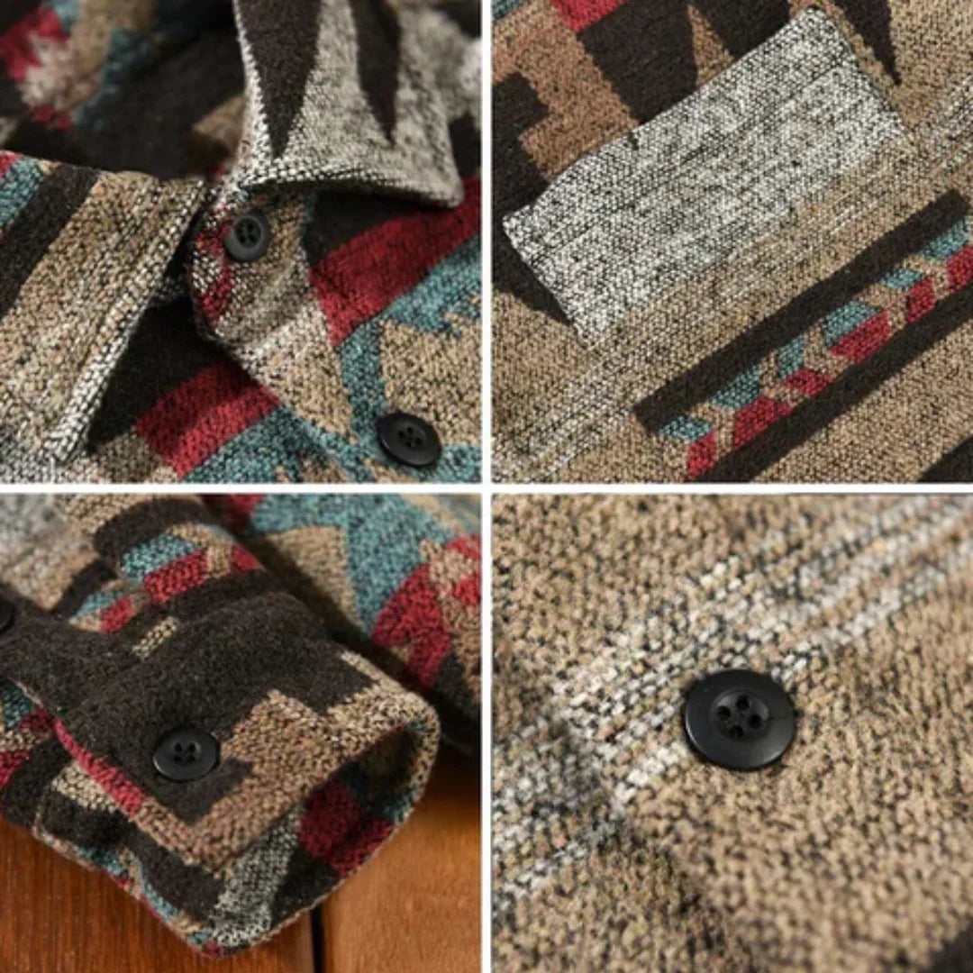 Hardfell | Men's shirt in vintage flannel