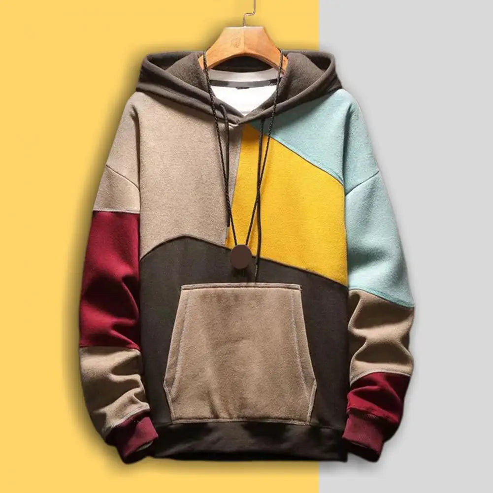 Hardfell | Patchwork hoodie for men