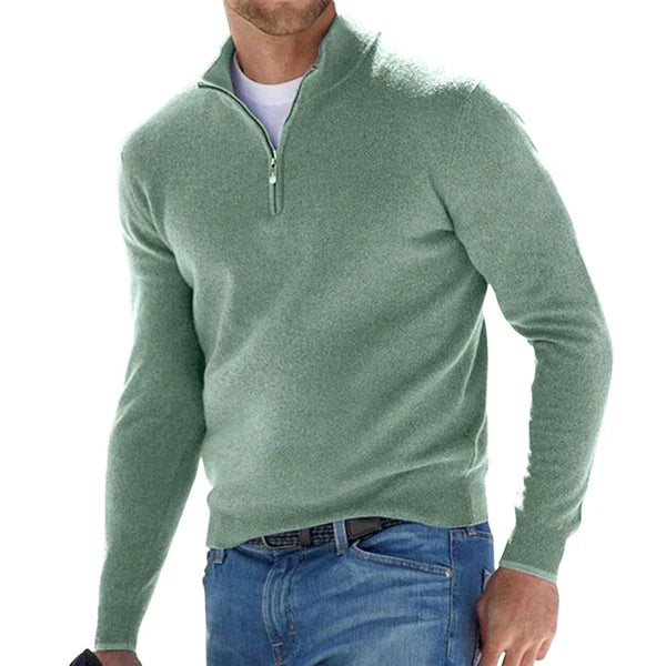 Hardfell | Tobias - pullover with zipper for men
