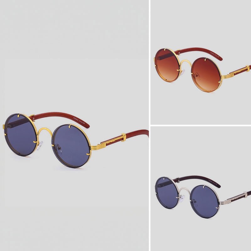 Hardfell | Retro round sunglasses