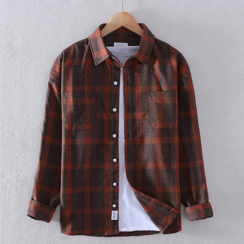 Hardfell | Casual plaid men's shirt