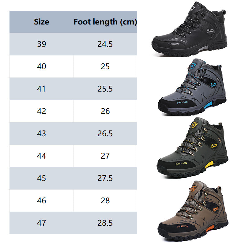 Hardfell | ideal gift: non-slip, hard-wearing, cushioned hiking boots for men
