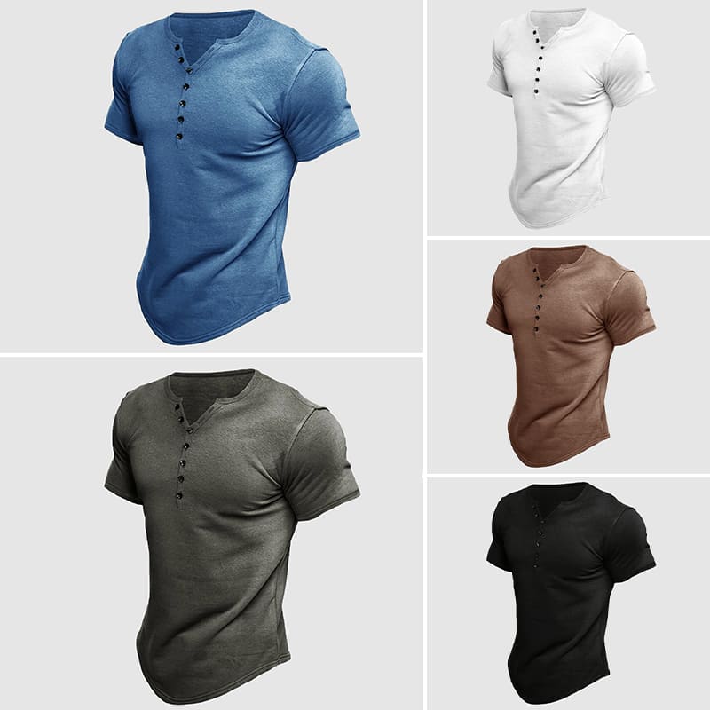 Hardfell | Lévêque Boss Henley T-Shirt