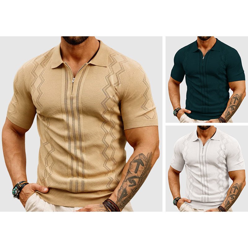 Hardfell | Lévêque knitted polo shirt