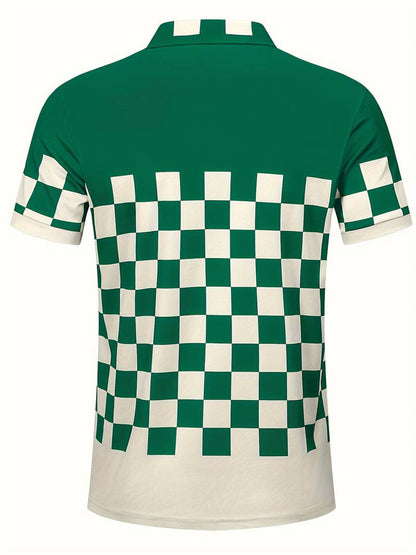 Hardfell | Isaac - breathable plaid short sleeve shirt