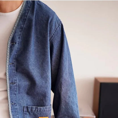 Hardfell | The classic choreo jacket in indigo denim