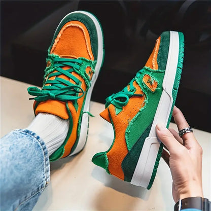 Hardfell | Tyler - color block low-top sneaker for men