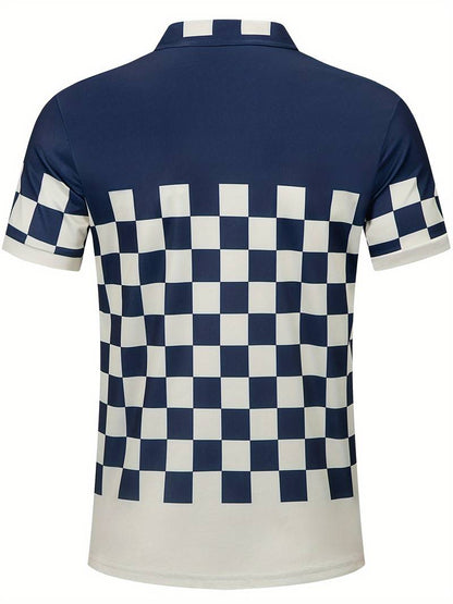 Hardfell | Isaac - breathable plaid short sleeve shirt