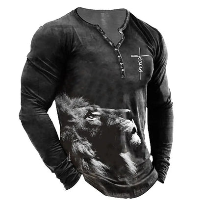 Hardfell | Feris - graphic lion sweatshirt for men