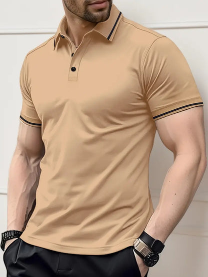 Hardfell | Thaddeus - breathable golf shirt with regular fit for spring