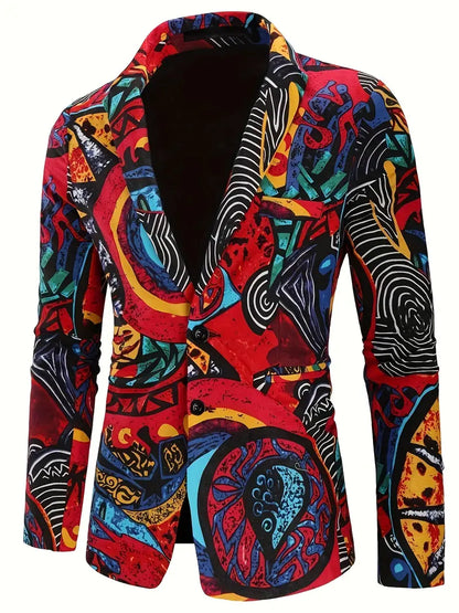 Hardfell | Blazer with lapel and trousers business suit for casual occasions