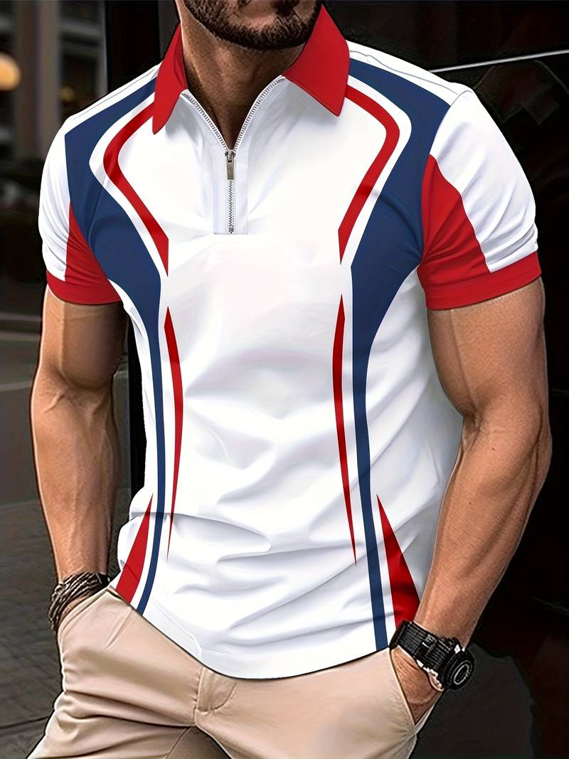 Hardfell | Ethan - casual short-sleeved sports shirt