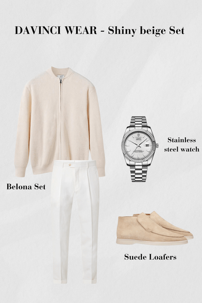 Hardfell | Shiny beige set