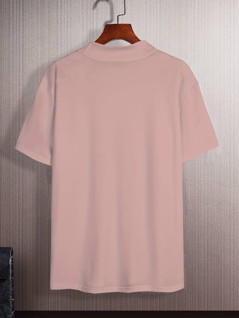 Hardfell | Caleb - elegant t-shirt with high collar