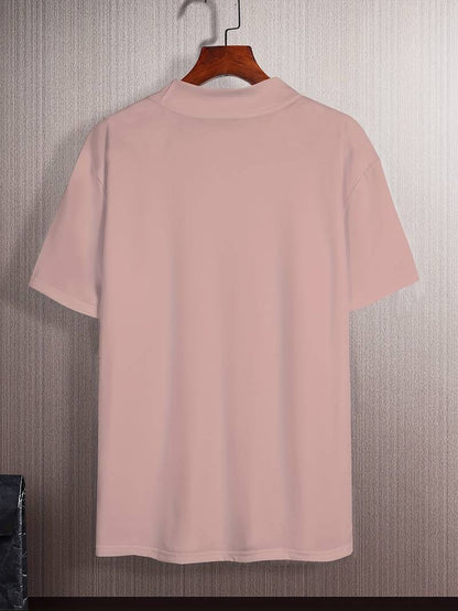 Hardfell | Caleb - elegant t-shirt with high collar