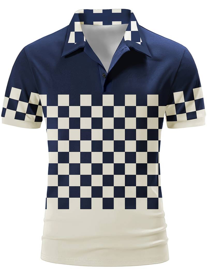 Hardfell | Isaac - breathable plaid short sleeve shirt