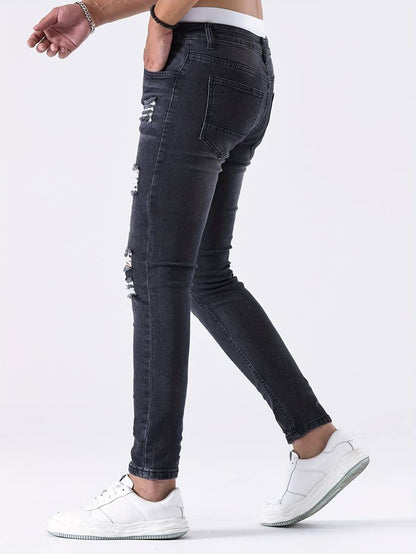 Hardfell | Sebastian - slim-fit jeans with casual rips