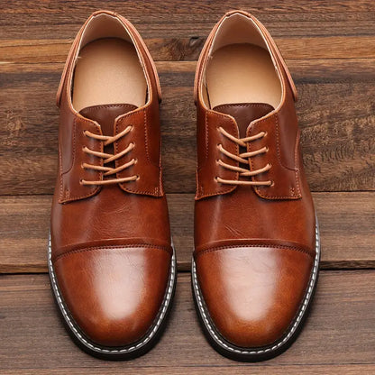 Hardfell | Harrison - solid vintage derby shoes for men