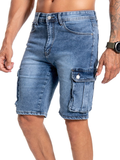 Hardfell | Men's denim shorts: style & functionality