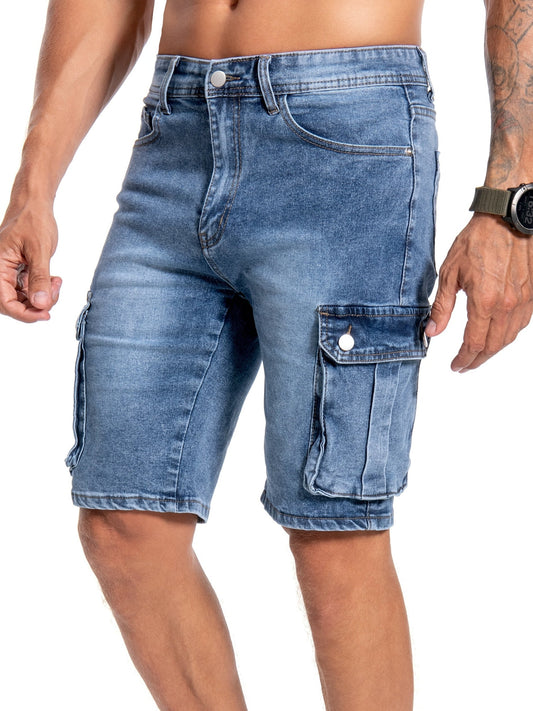 Hardfell | Men's denim shorts: style & functionality