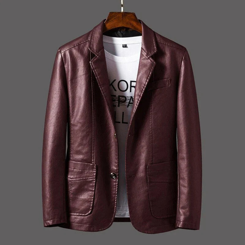 Hardfell | Charming leather jacket for men