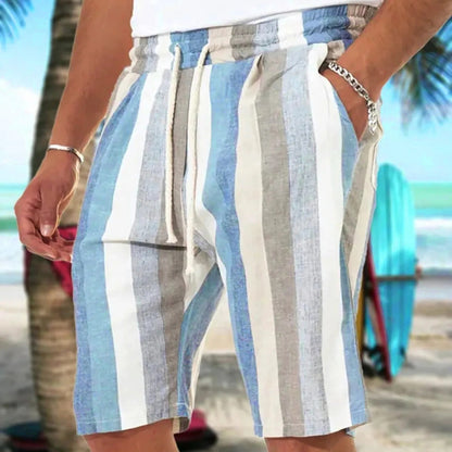Hardfell | Striped summer beach shorts