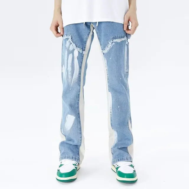 Hardfell | Denim pants with drawstring