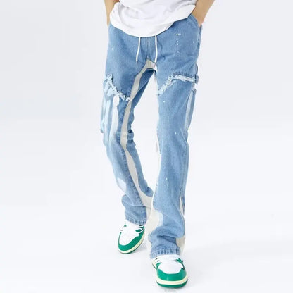 Hardfell | Denim pants with drawstring