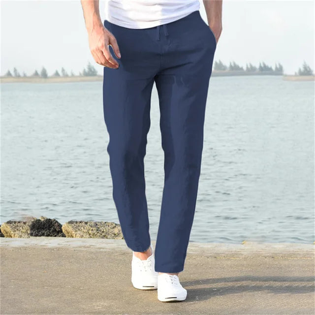 Hardfell | Linen pants with drawstring - Breathable & Relaxed