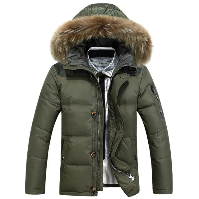 Hardfell | Hooded down jacket