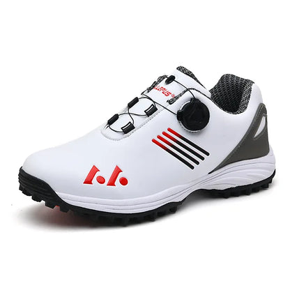 Hardfell | White high performance golf shoe for men - precision and comfort