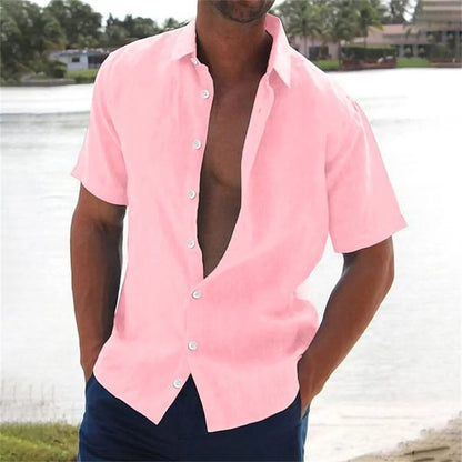 Hardfell | Men's shirt in pink