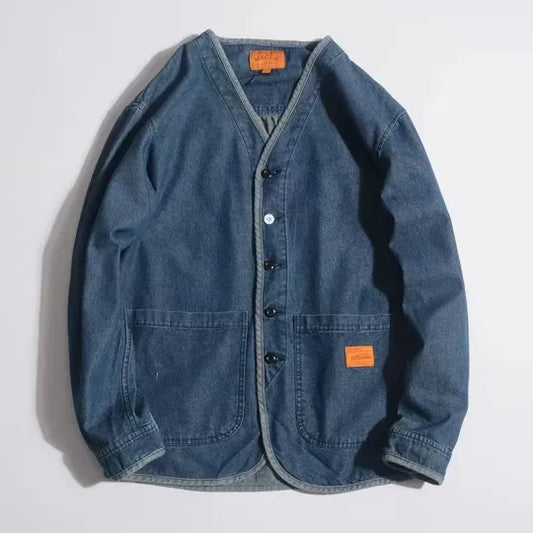 Hardfell | The classic choreo jacket in indigo denim