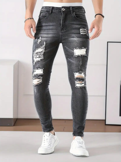 Hardfell | Gabriel - ripped, casual ripped jeans for men