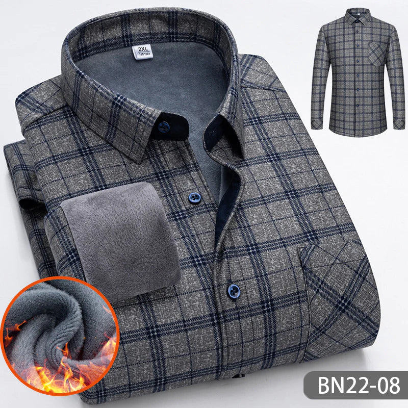 Hardfell | Casual, thick, warm men's shirt for fall and winter