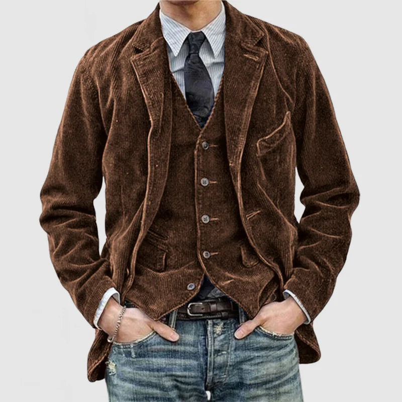 Hardfell | Vintage Warm winter coat for men