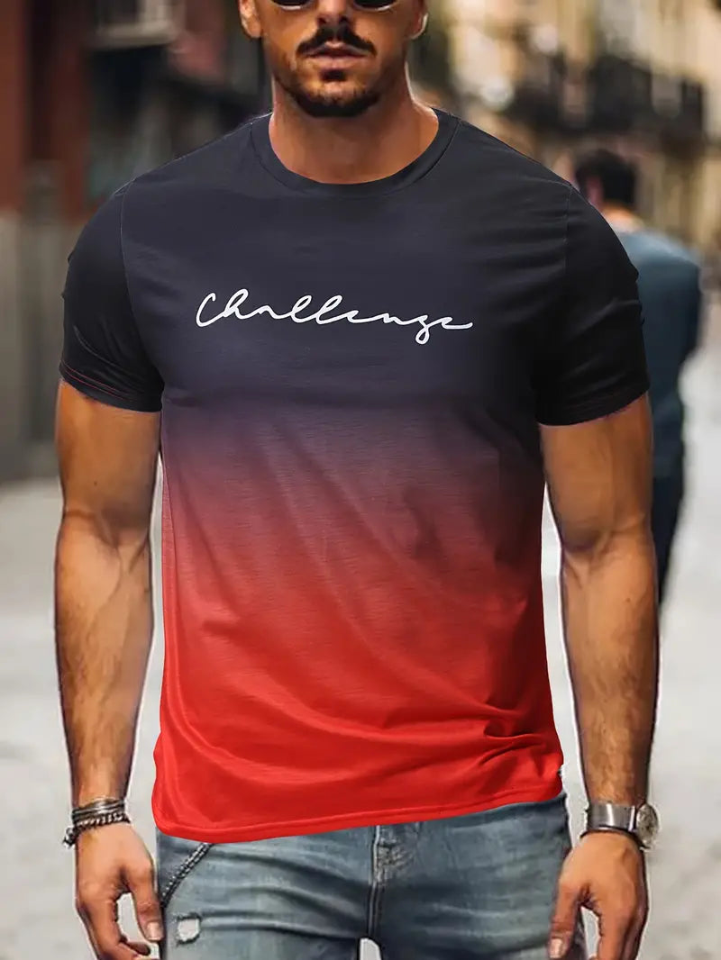 Hardfell | David - comfortable gradient t-shirt for men