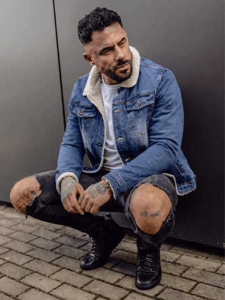 Hardfell | Casual denim jacket for men