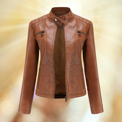 Hardfell | Comfortable women's leather transition jacket